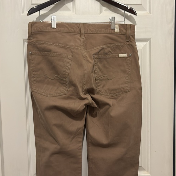 7 For All Mankind Tan austyn pants - Picture 6 of 9